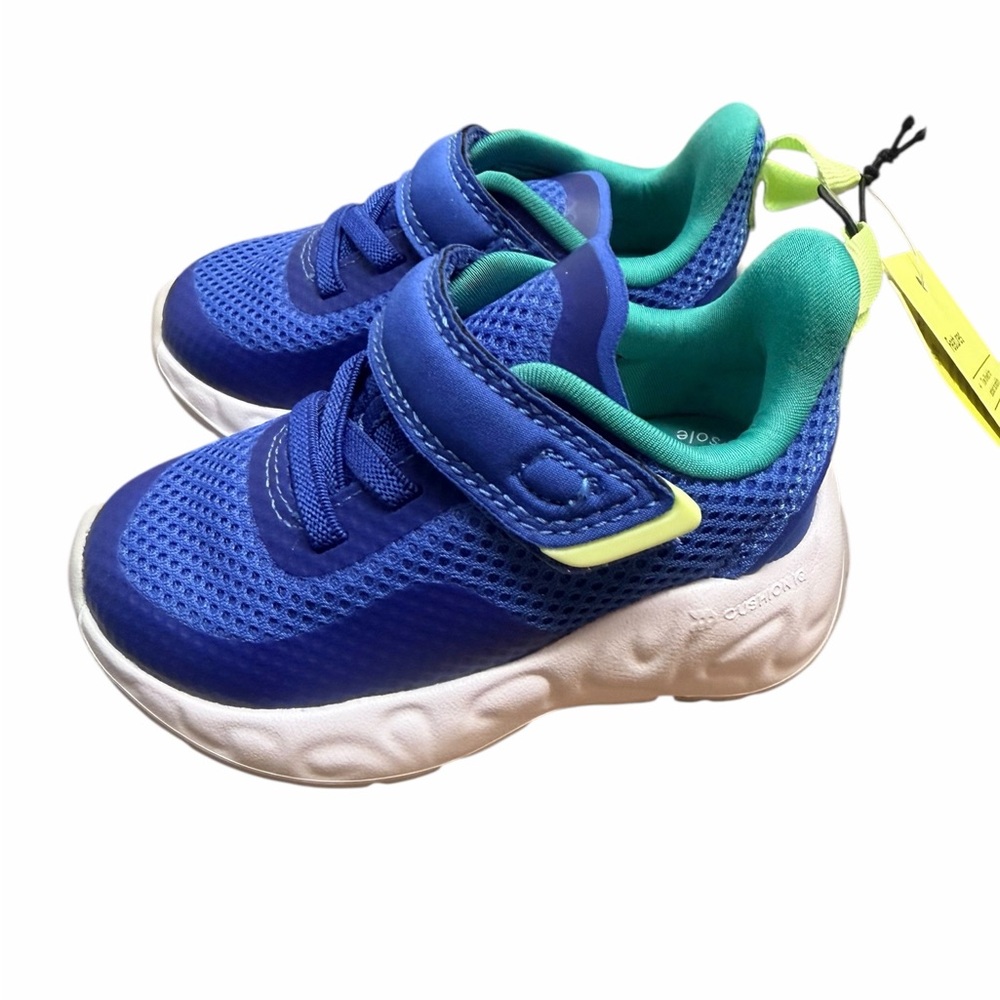 All in Motion Kids Blue and Green Sneakers 5C